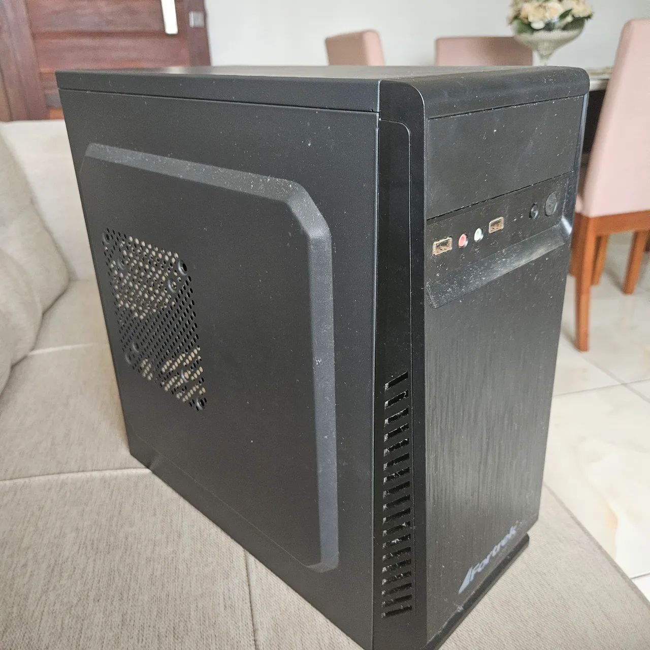 Gabinete para computador fortrek preto CPU - Foto 2