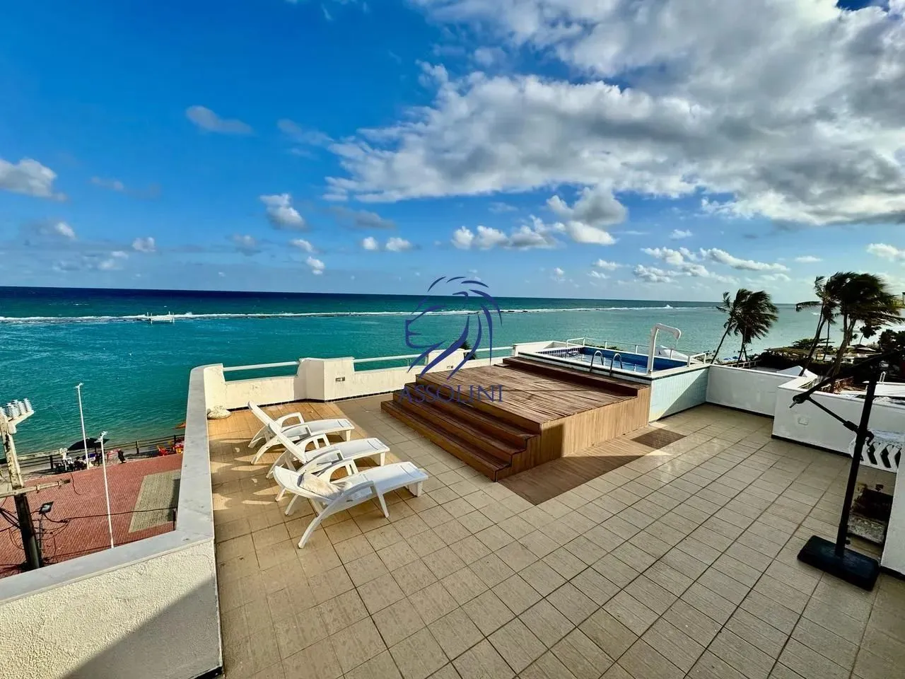 Cobertura duplex com piscina privativa para até 12 pessoas Barra de São Miguel