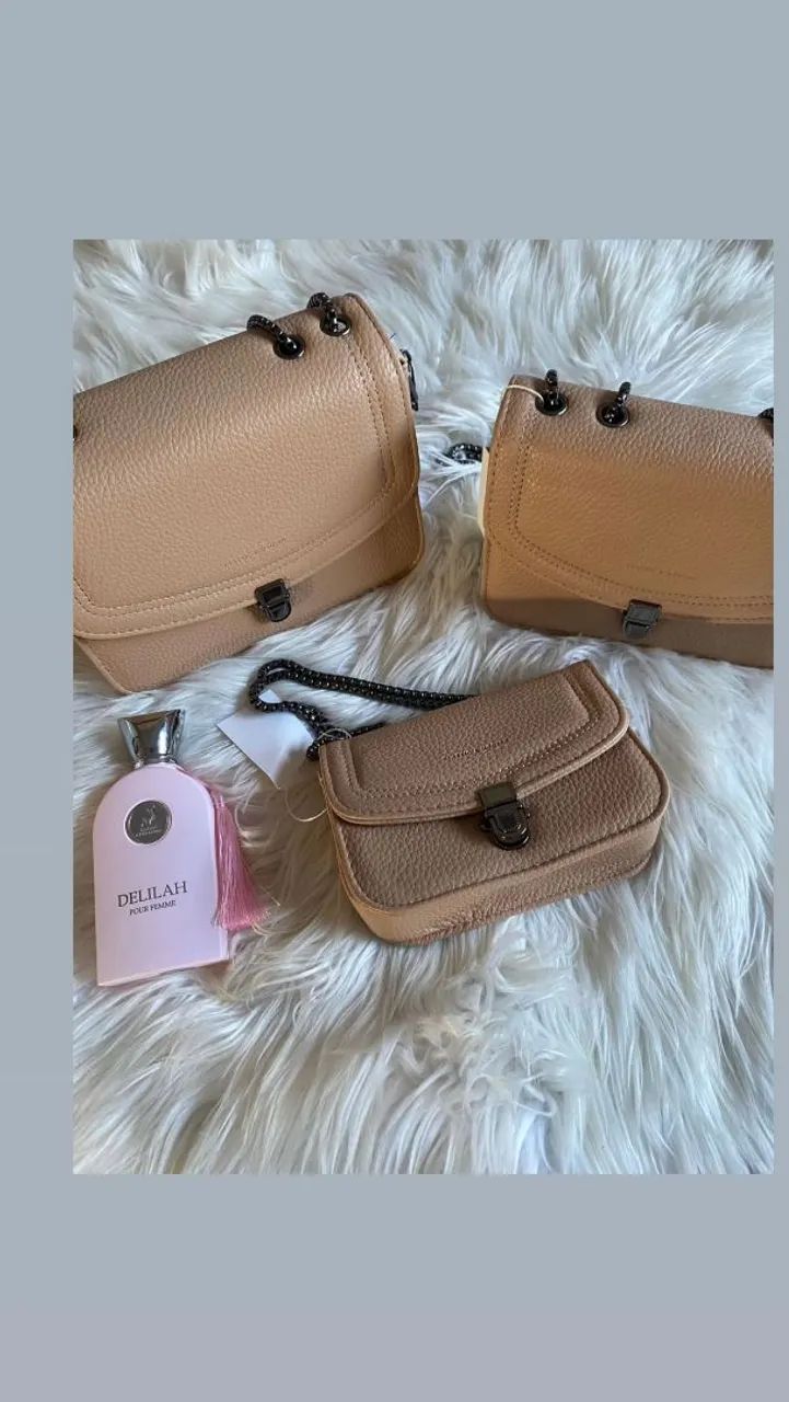 Conjunto de bolsas marrons modernas - Foto 4