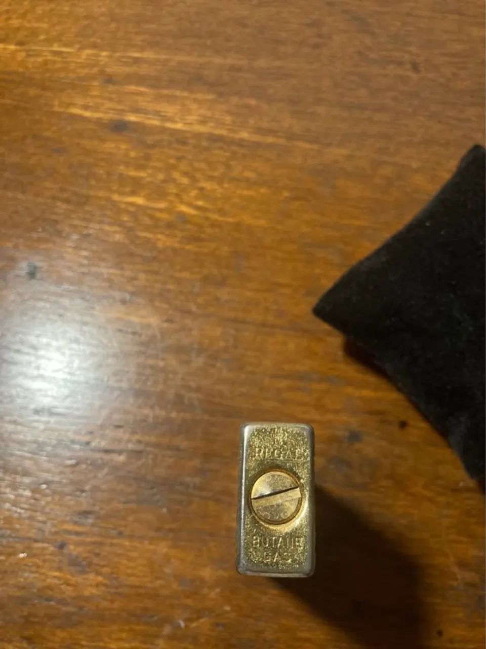 Isqueiro Dourado Vintage a Gás  - Foto 5