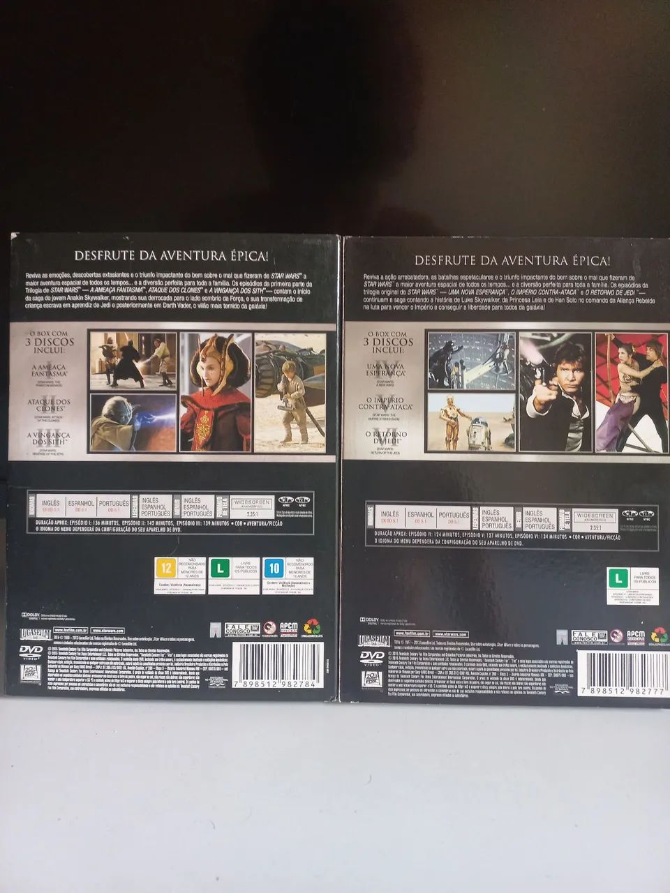 Star Wars - Box Completo (6 Filmes) - DVD - Foto 2