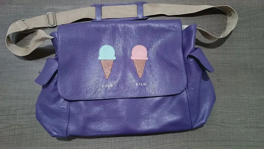 Bolsa Infantil Couro Merci With Love