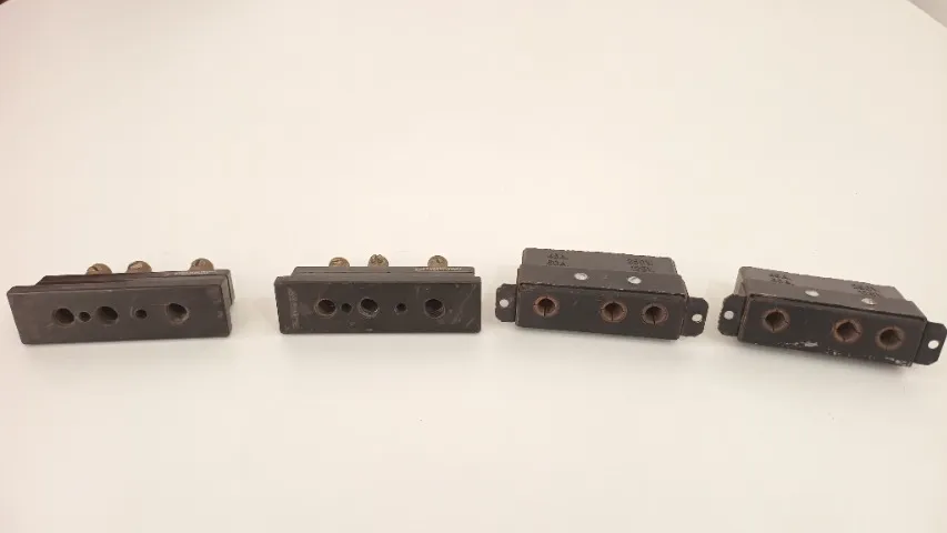 Lote com 4 Plugs Tomada PTV fêmea de 60A ( Cinema, Estúdio E Tv ) Usado