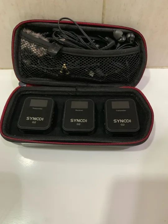 Microfone SyncO G2.   Estado de novo - Foto 4