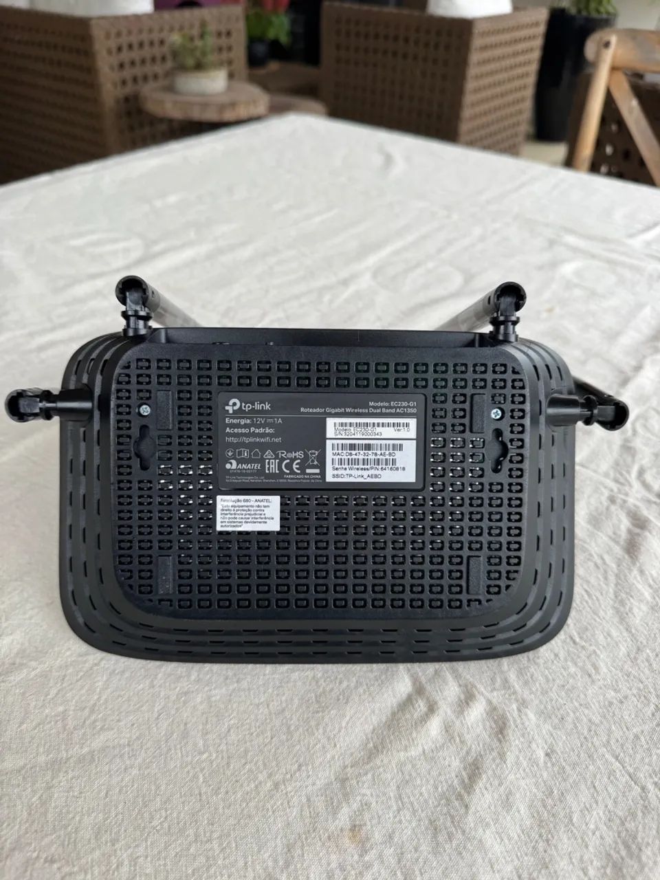 Roteador Wireless Tp-link Ec230-g1 Gigabit Dual Band Ac1350 - Foto 3