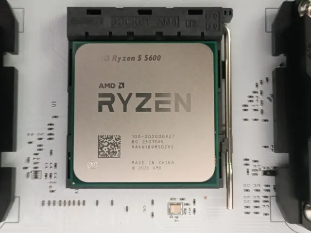 Processador Ryzen 5 5600 4.4ghz 6 nucleos e 12 threads soquete socket AM4 melhor 2600 3600