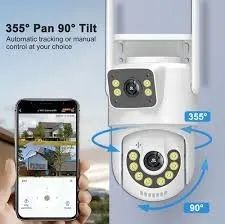 Câmera filmadora De Segurança com Lente visor Duplo vigilância digital - Foto 3