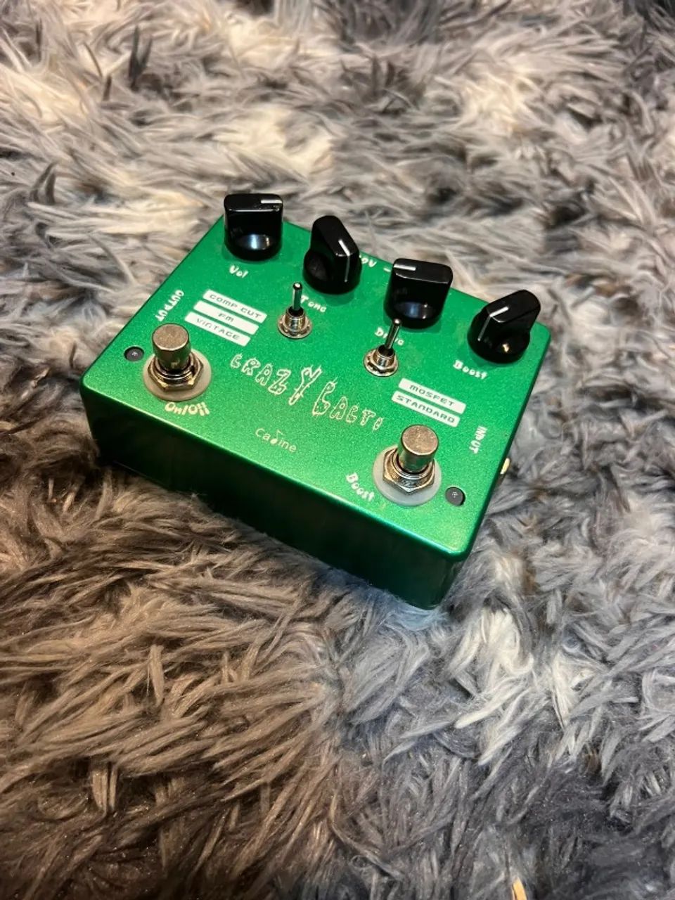 PEDAL CRAZY CACTO CALINE OVERDRIVE CLONE FULLDRIVE 