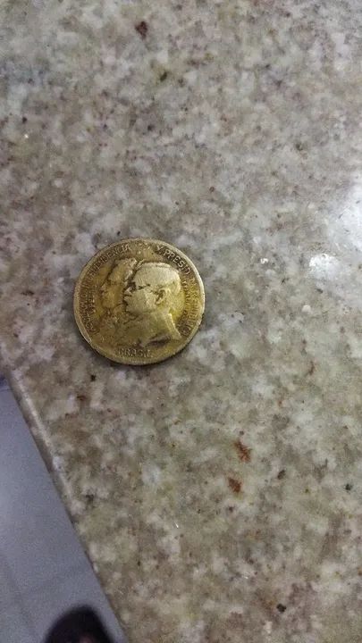 Moeda antiga de 1000reis do centenário 1822a1922 - Foto 6