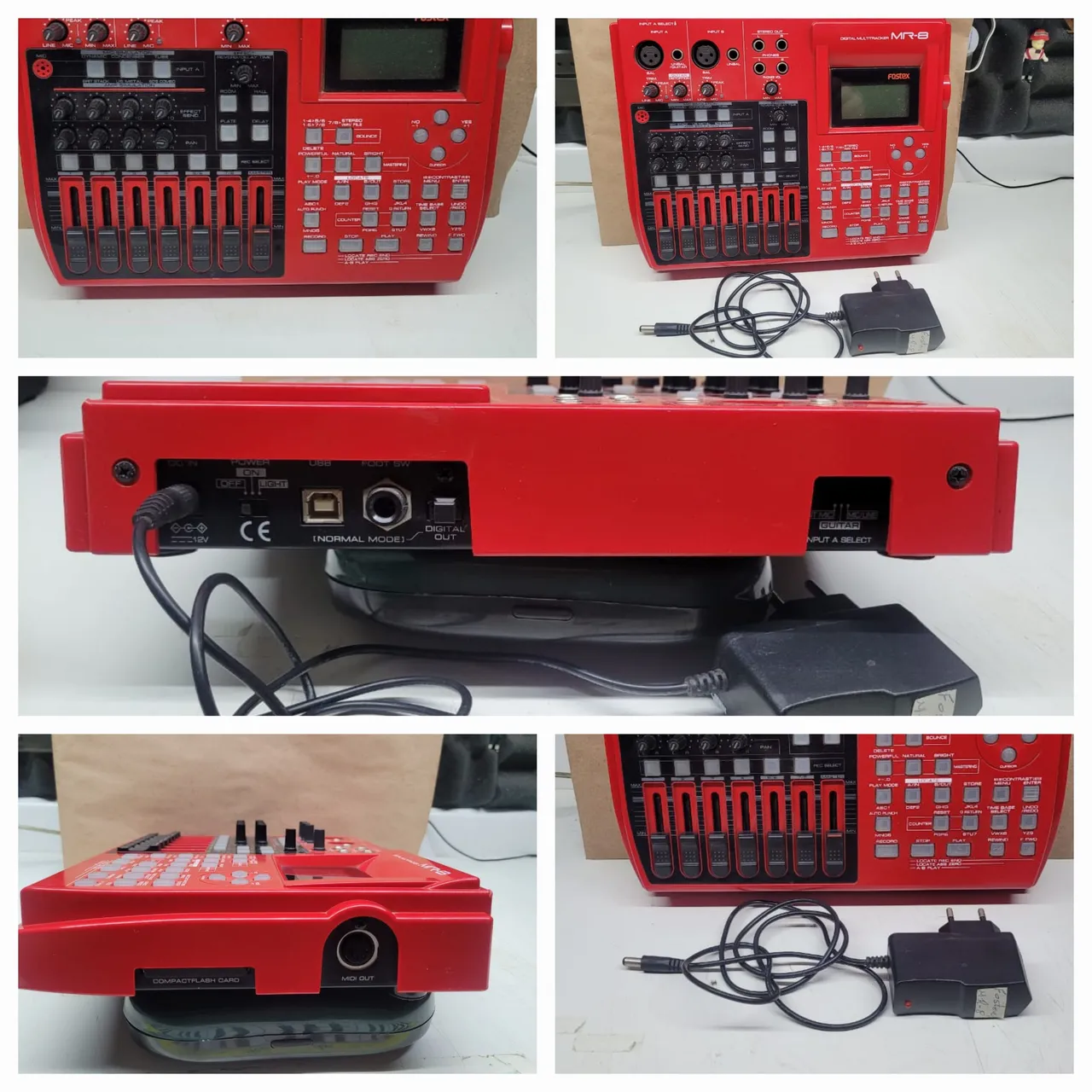 Gravador Digital Multitrack Fostex MR-8