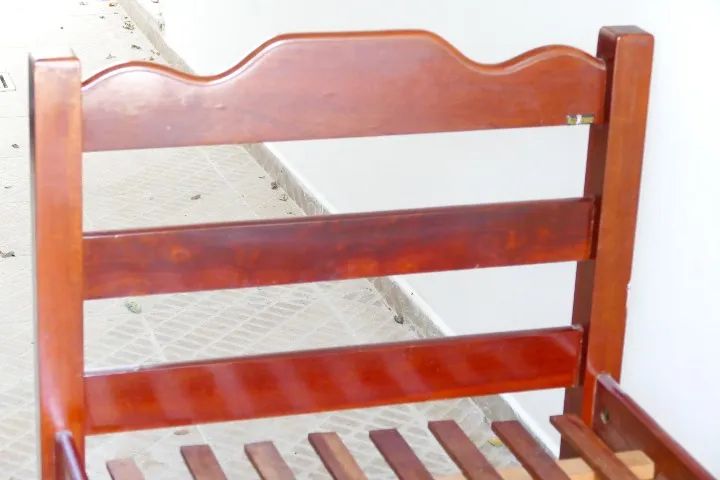 Cama madeira maciça LEIA O ANÚNCIO - Foto 3