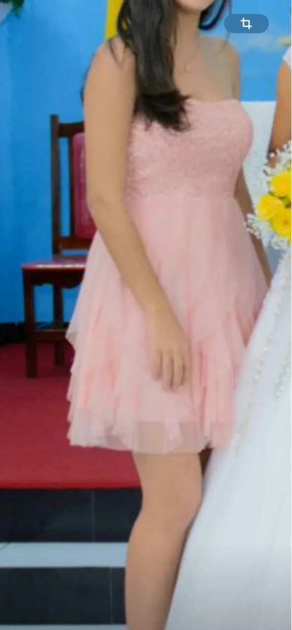 Vestido Tubinho Rosa Claro
