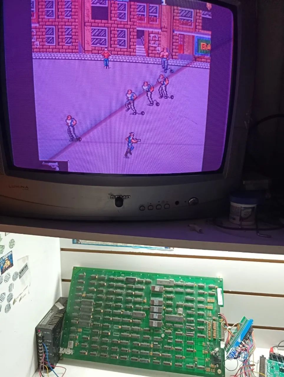 Placa Fliperama Jail Break Konami Com Adaptador Jamma - Foto 5