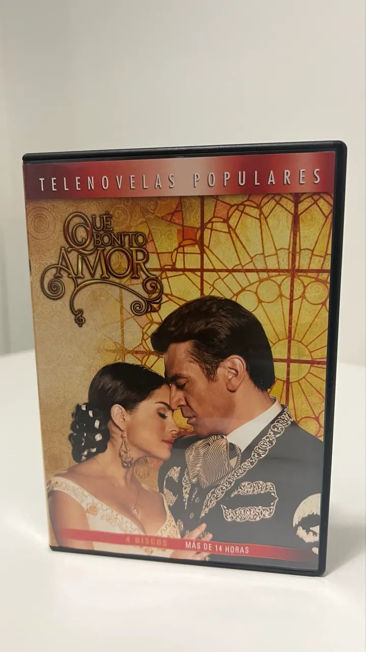 DVD da novela mexicana Qué Bonito Amor