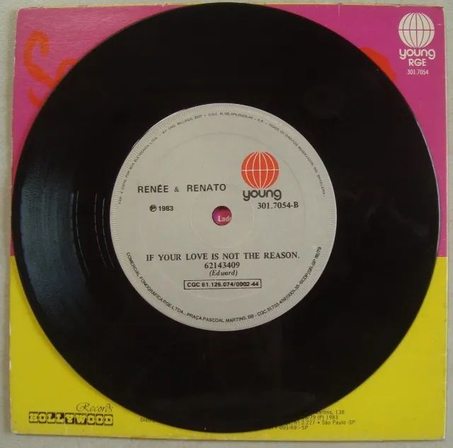 renée & renato 1983 save your love, vinil compacto 7 polegadas - Foto 5