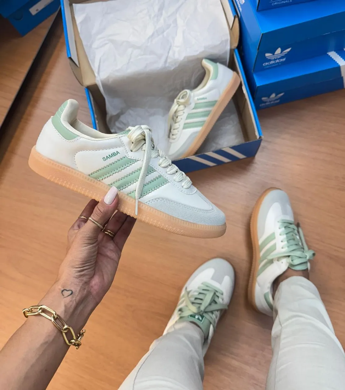 Tênis Adidas Samba Verde