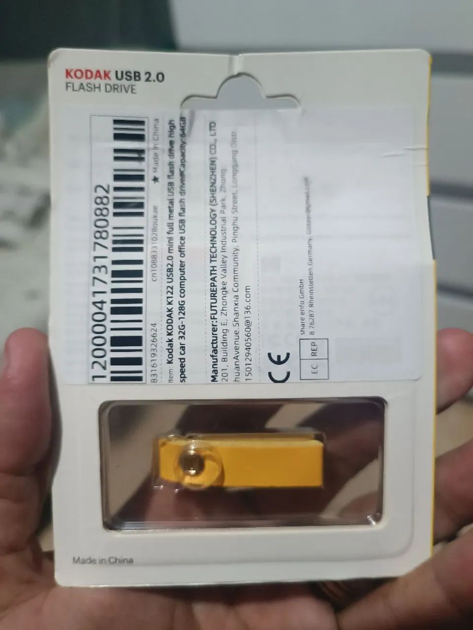 Pendrive Kodak K122 64GB - Compacto e Resistente - Foto 3
