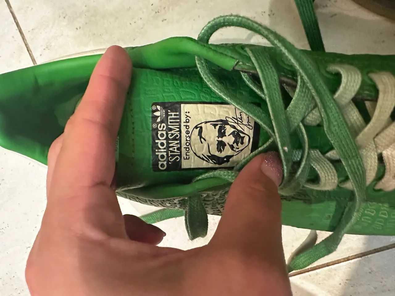 Adidas Stan Smith Verde - Design Exclusivo - Foto 4