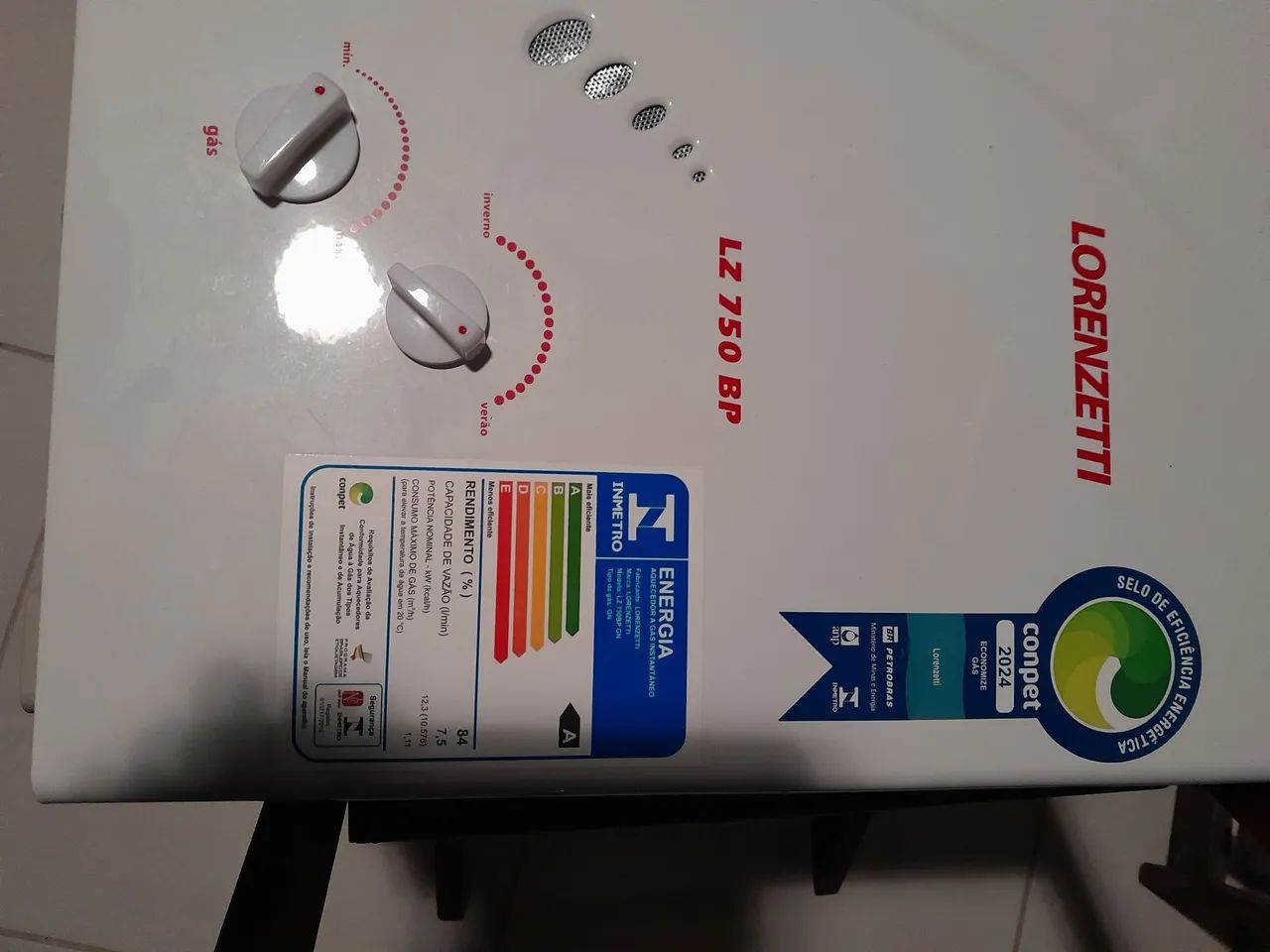 Aquecedor Lorenzetti 7500  - Foto 3