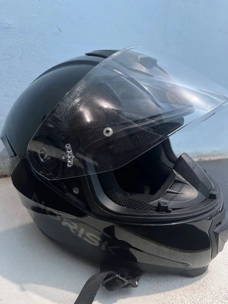 Capacete Norisk Preto e Mormaii - Foto 2