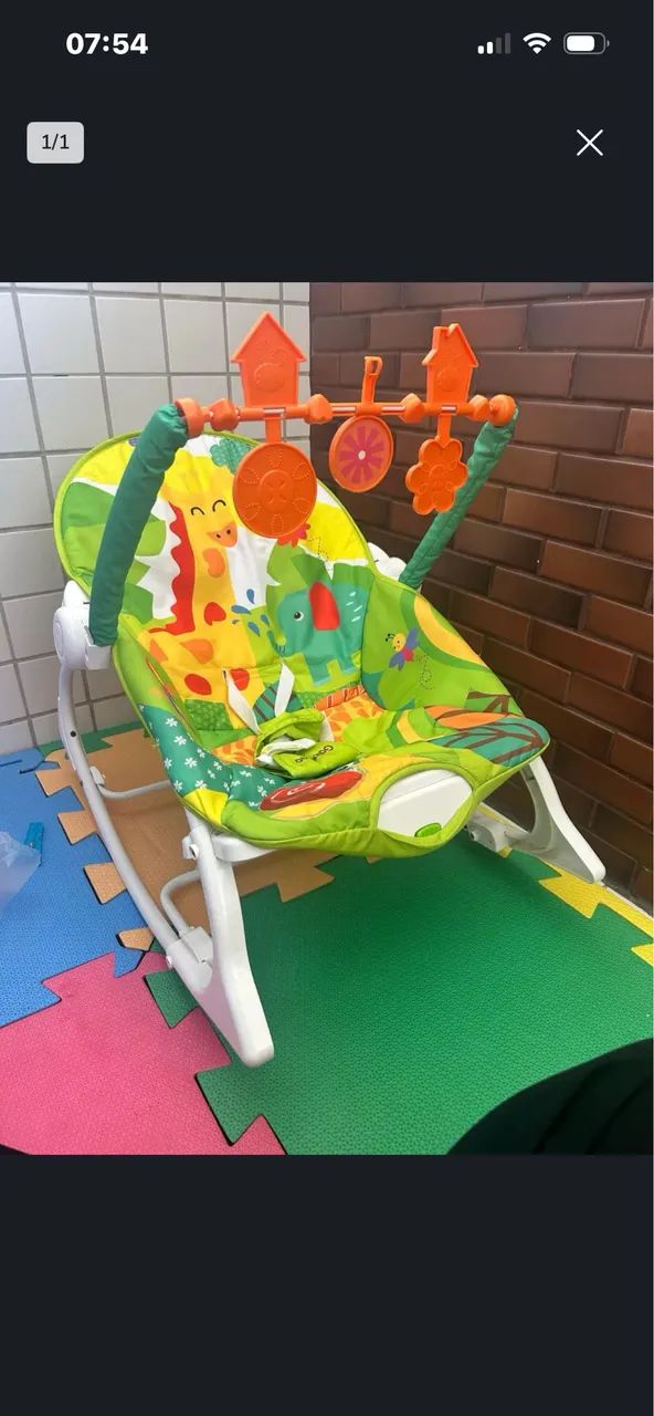 CADEIRA INFANTIL BALANÇO 