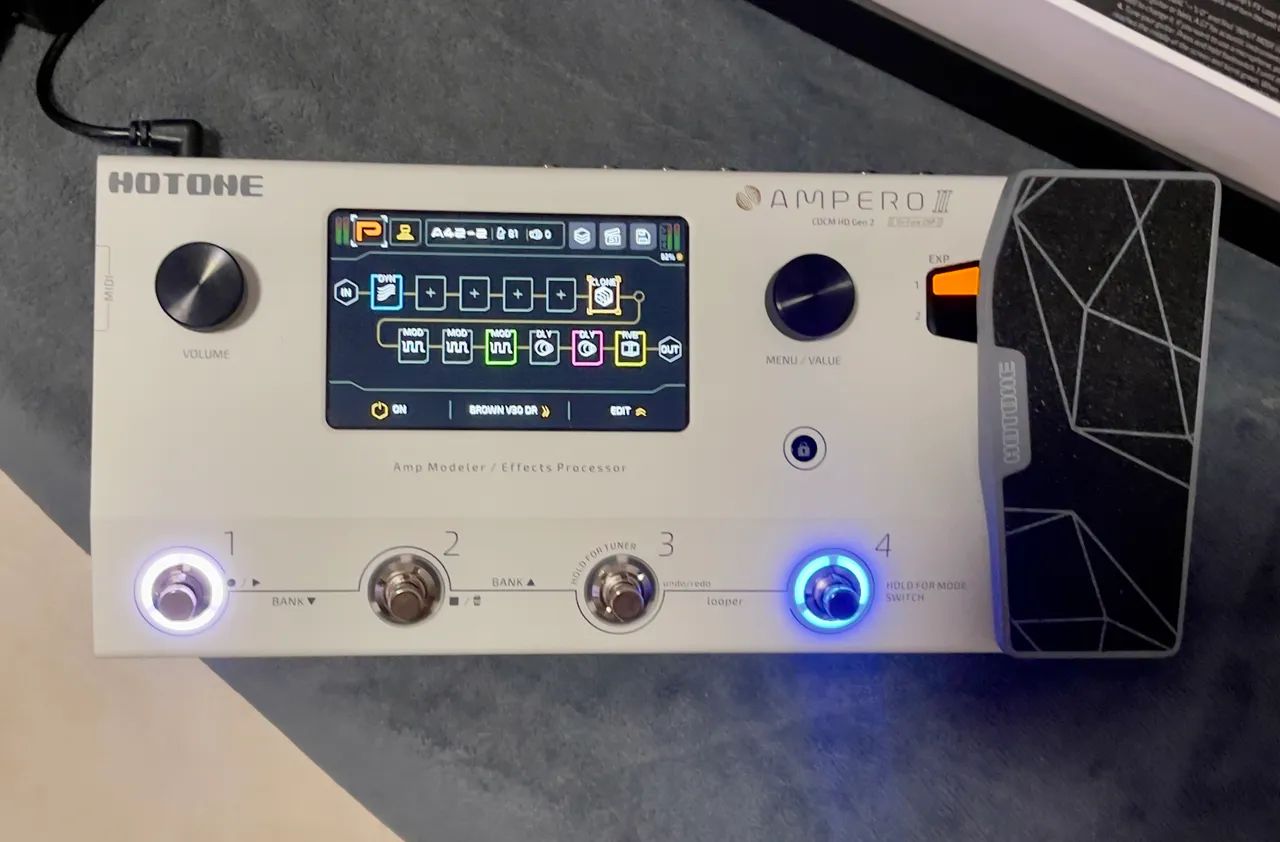 Hotone Ampero II MP-350 - Estado de Nova