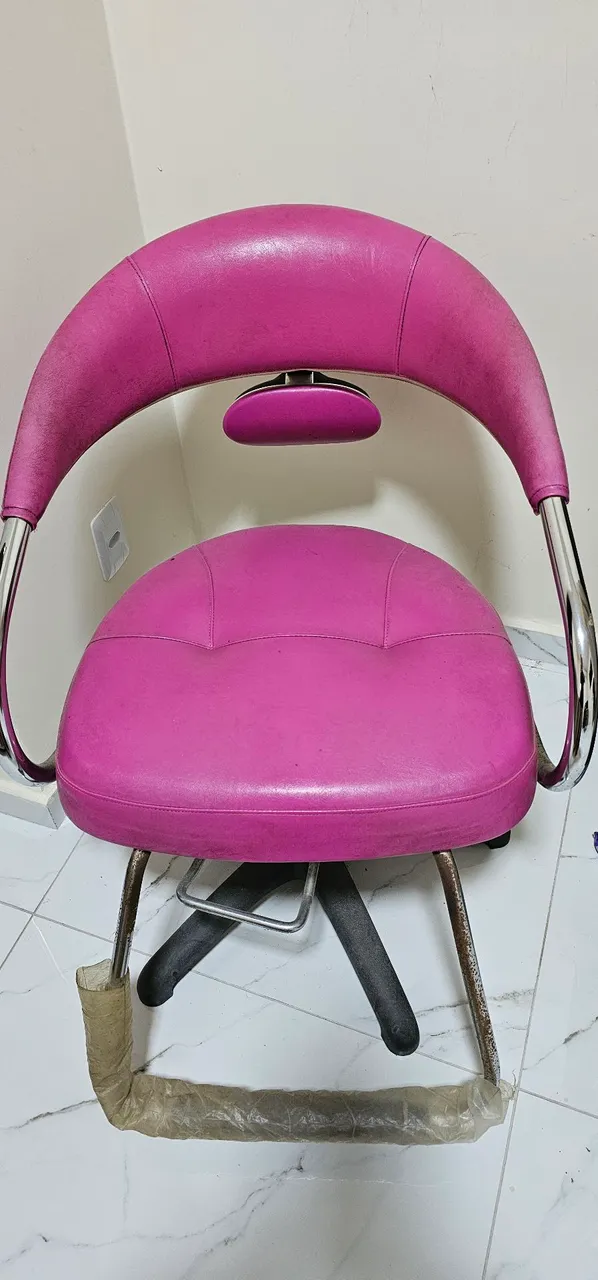 Cadeira Rosa Moderna e Confortável