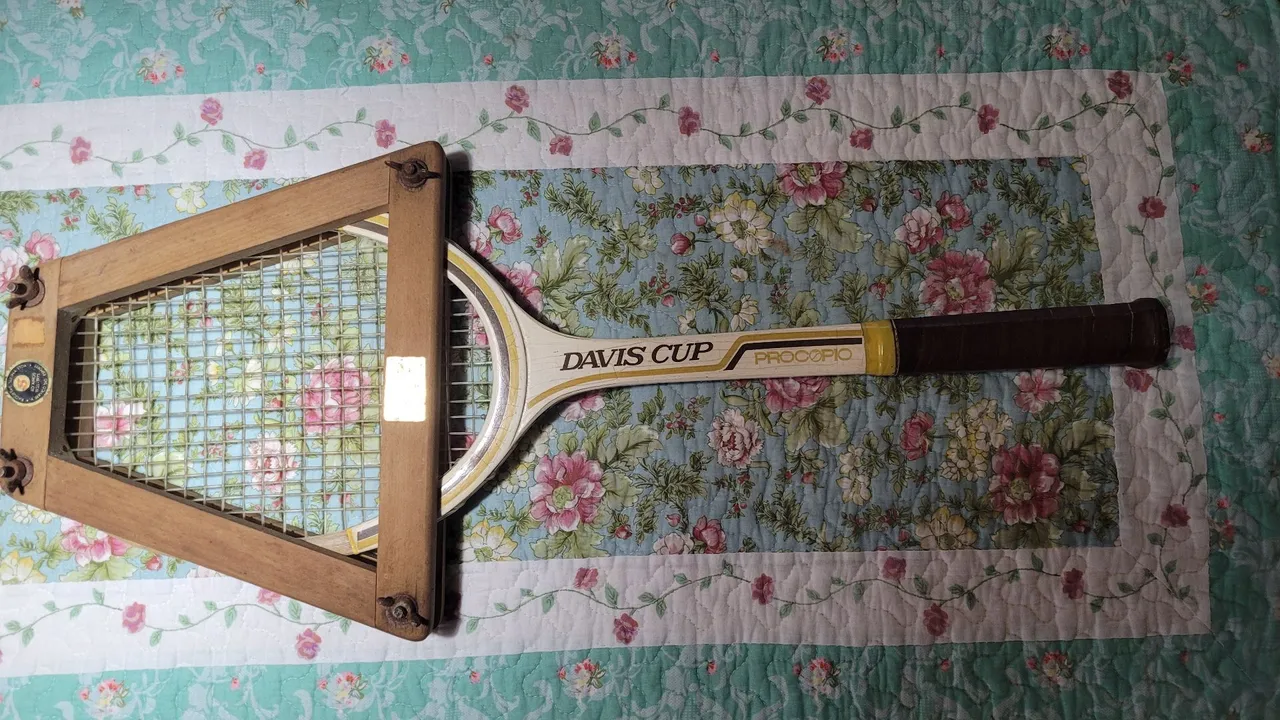 Raquete de Tênis Davis Cup Vintage