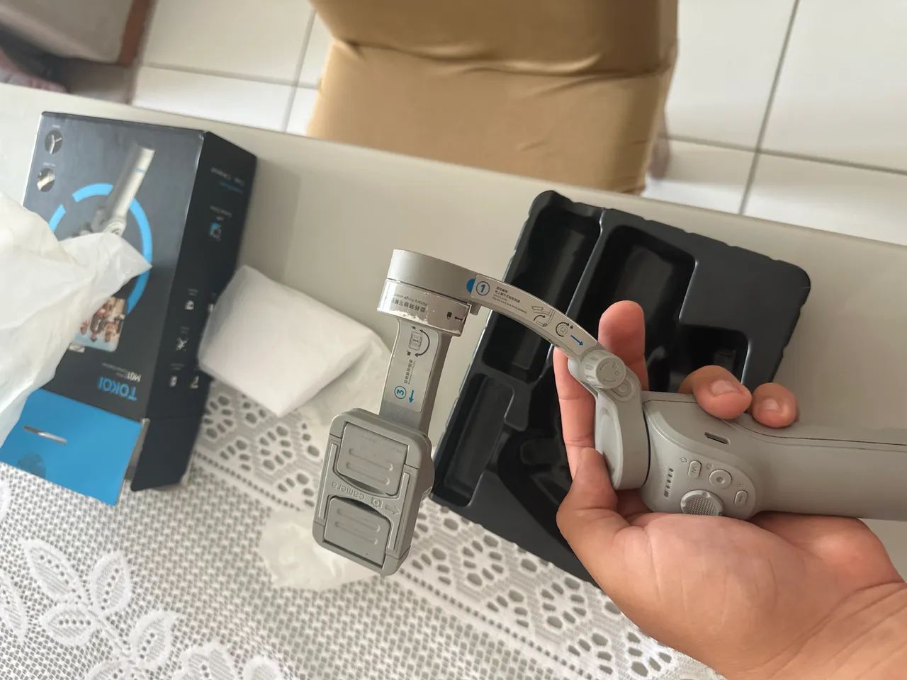 Gimbal estabilizador 3 eixos - Foto 3