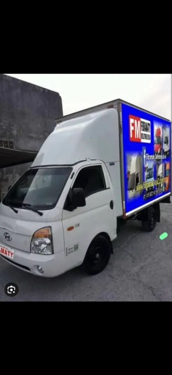 Defletor de ar/Quebra Vento Hr e Kia Bongo C Laterais Fibramaty  - Foto 2