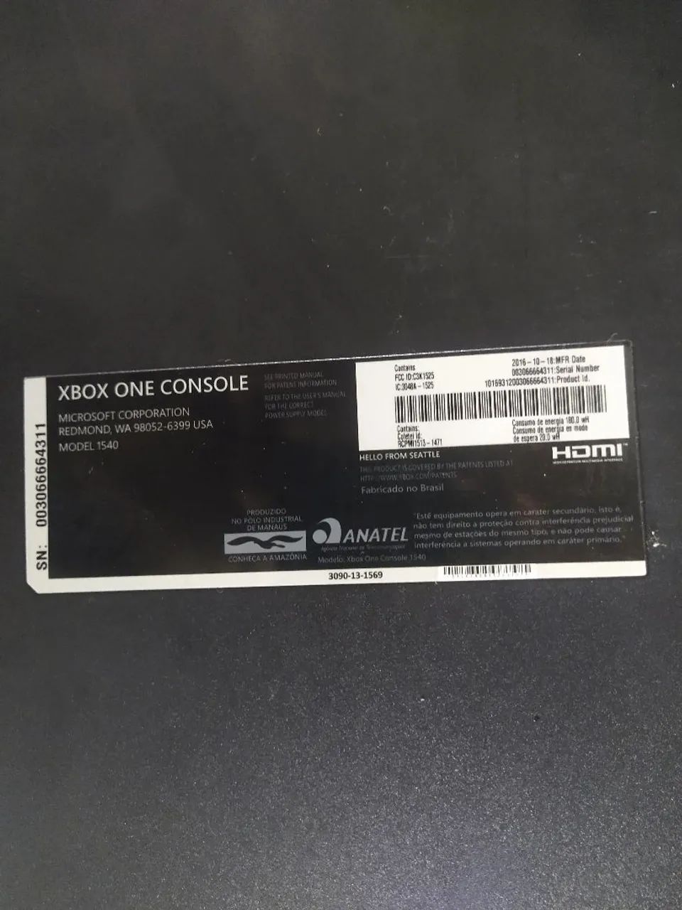 Xbox One fate Console 
