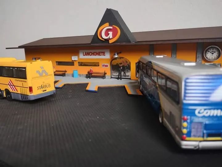 Miniatura parada de ônibus  - Foto 3