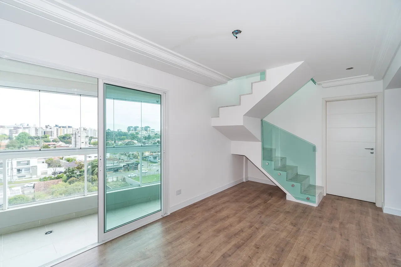Apartamento Cobertura Duplex Nova com Piscina, 183m² - R$ 1.490.000,00- Boa Vista - Curiti