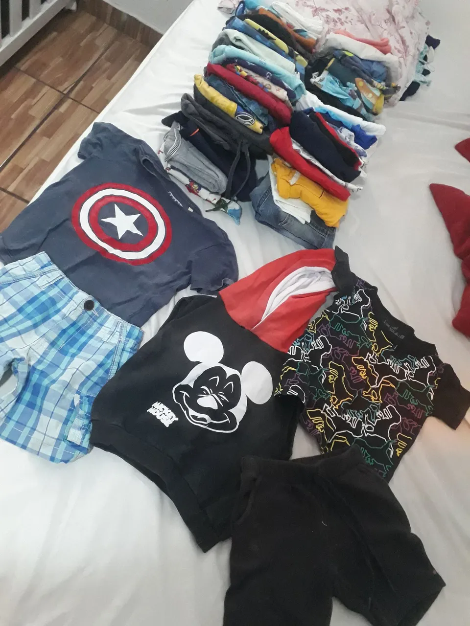 Lote de roupas infantis - diversos modelos