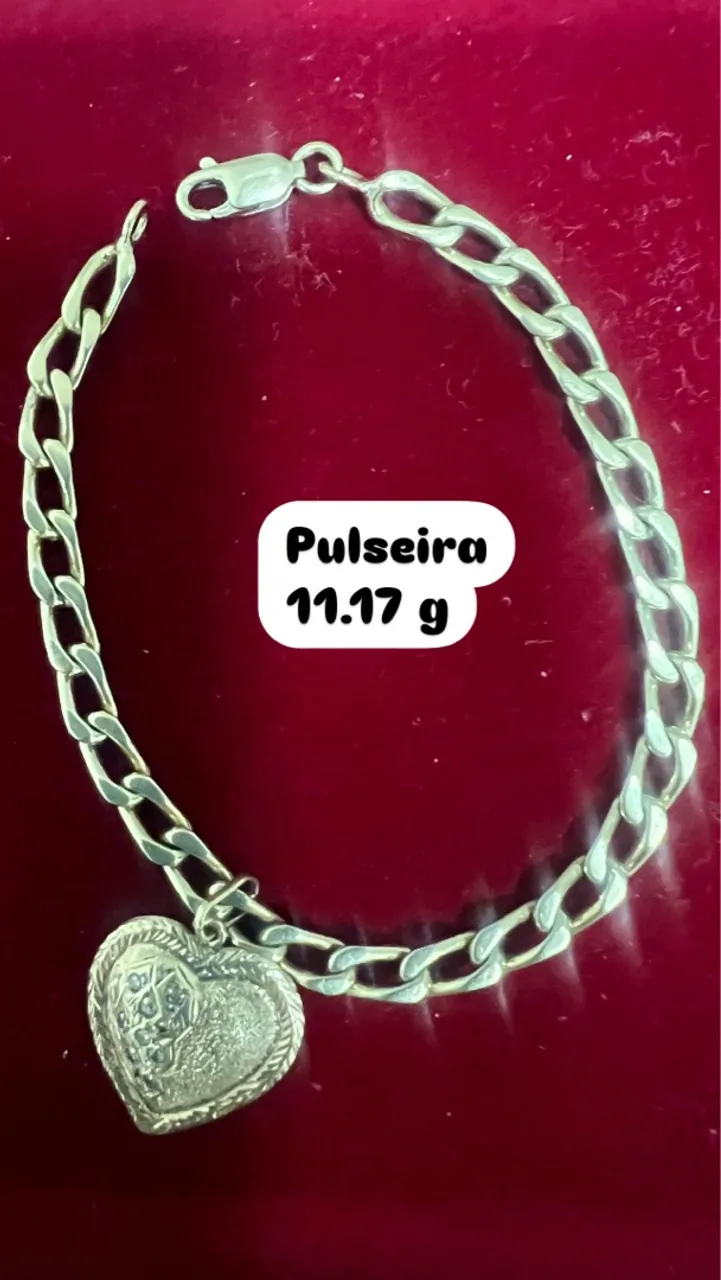 Pulseira de ouro 18k nova garantia eterna