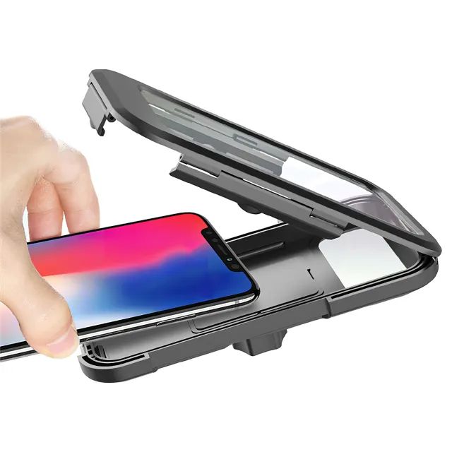 Suporte Celular para Moto e Bicicleta Impermeável IPX6 com Case de Segurança - Foto 2