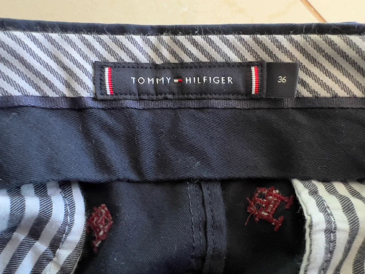 Bermuda/Shorts Tommy Hilfiger - Azul - tamanho 36 - nova/sem uso - Foto 4