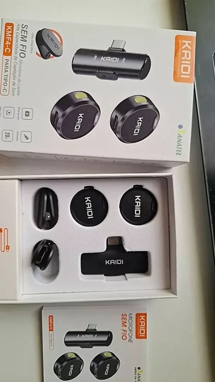 Microfone KAIDI Sem Fio de Alta Qualidade - Foto 2