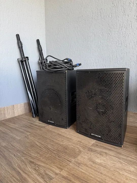 Caixas de som Attack  - Foto 4