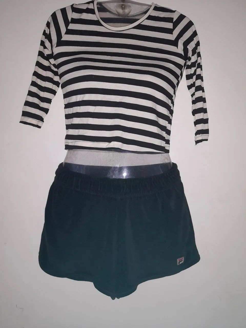 Short Fila de Veludo - Foto 5