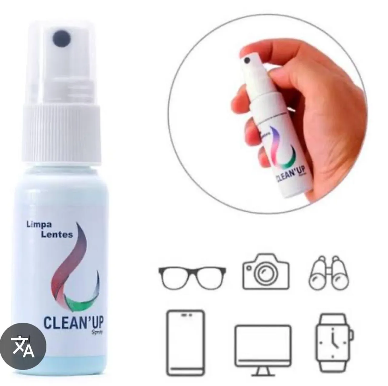 Limpa lentes e telas ( clean up )
