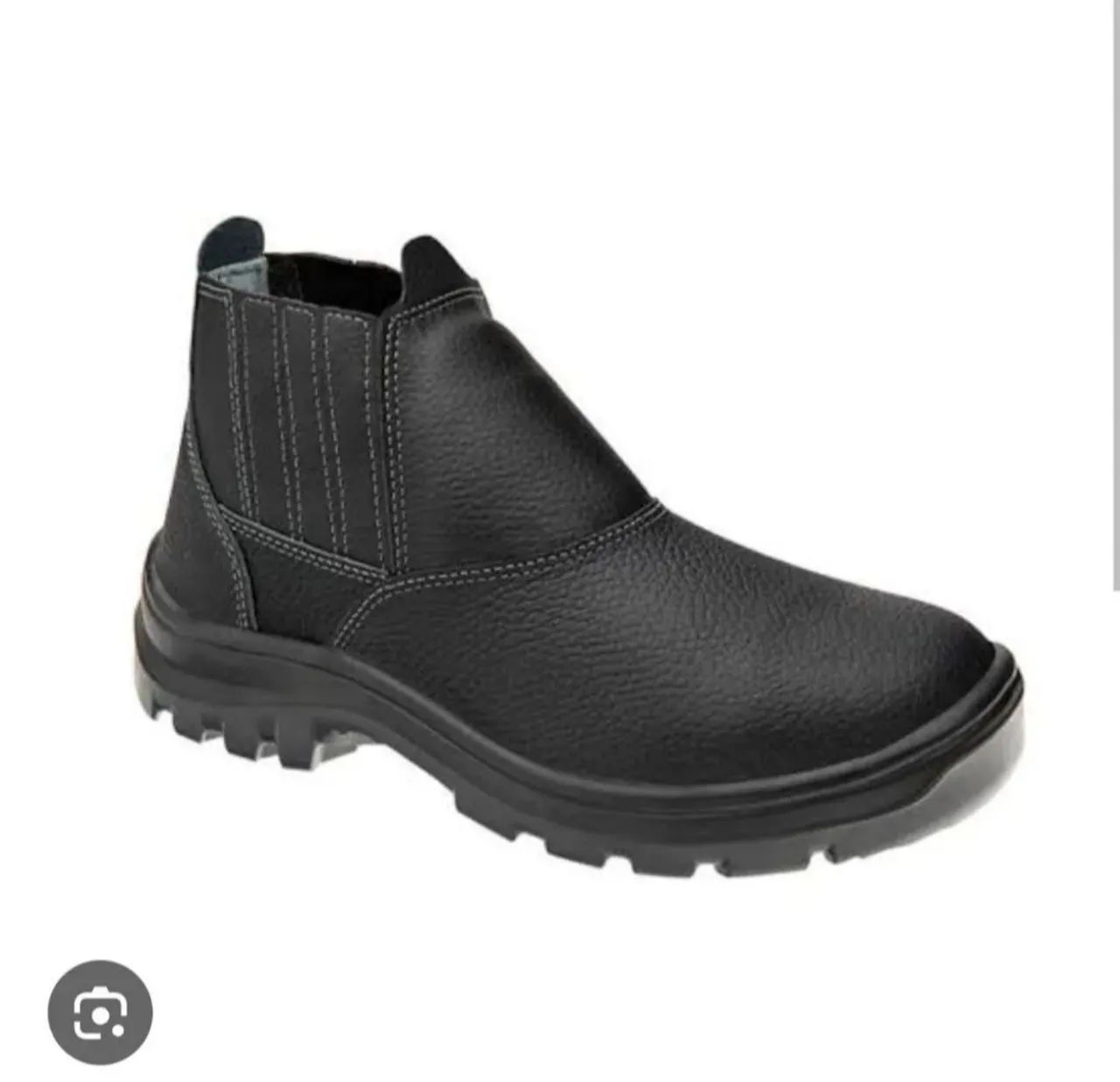 Bota de trabalho EPI Preta Todas Numerações - Foto 2