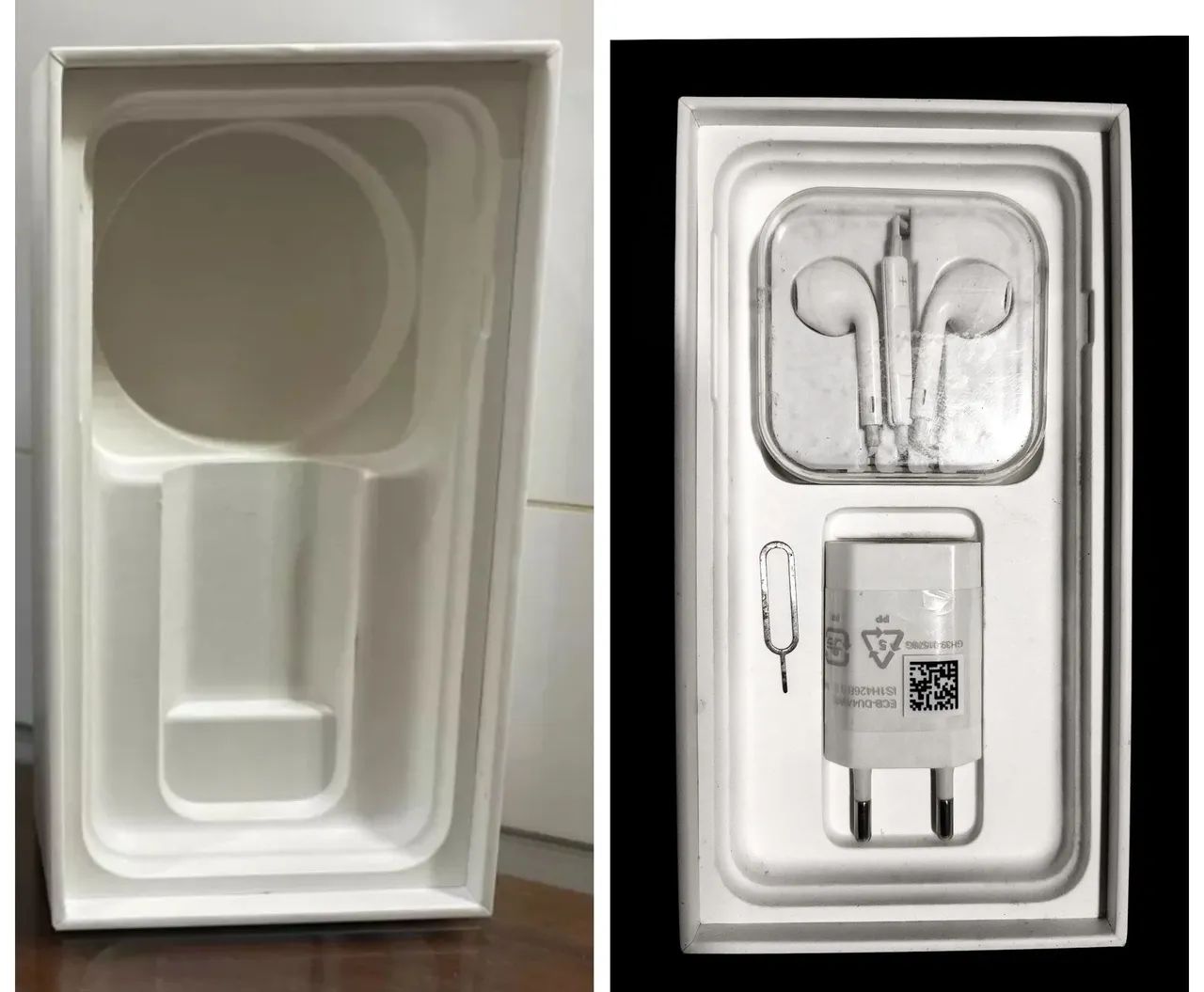 Caixa iPhone 7 PLUS SILVER 128gb A1784 + Fone Ouvido + Carregad novo + chav chip + adesivo - Foto 4