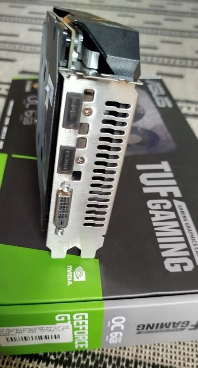 Placa de Vídeo Asus Tuf Gaming Geforce Gtx 1660 Super 6gb - Foto 3