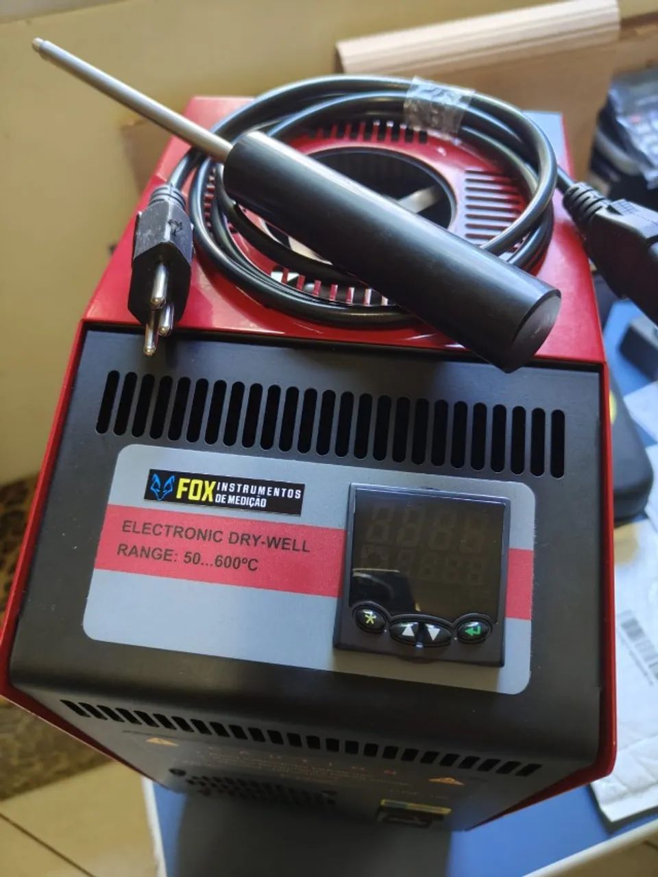 Forno de calibração temperatura