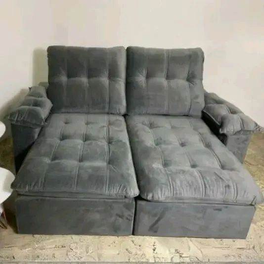 Sofá retrátil e reclinavel Imperial 2,30m tt D98 - Foto 6