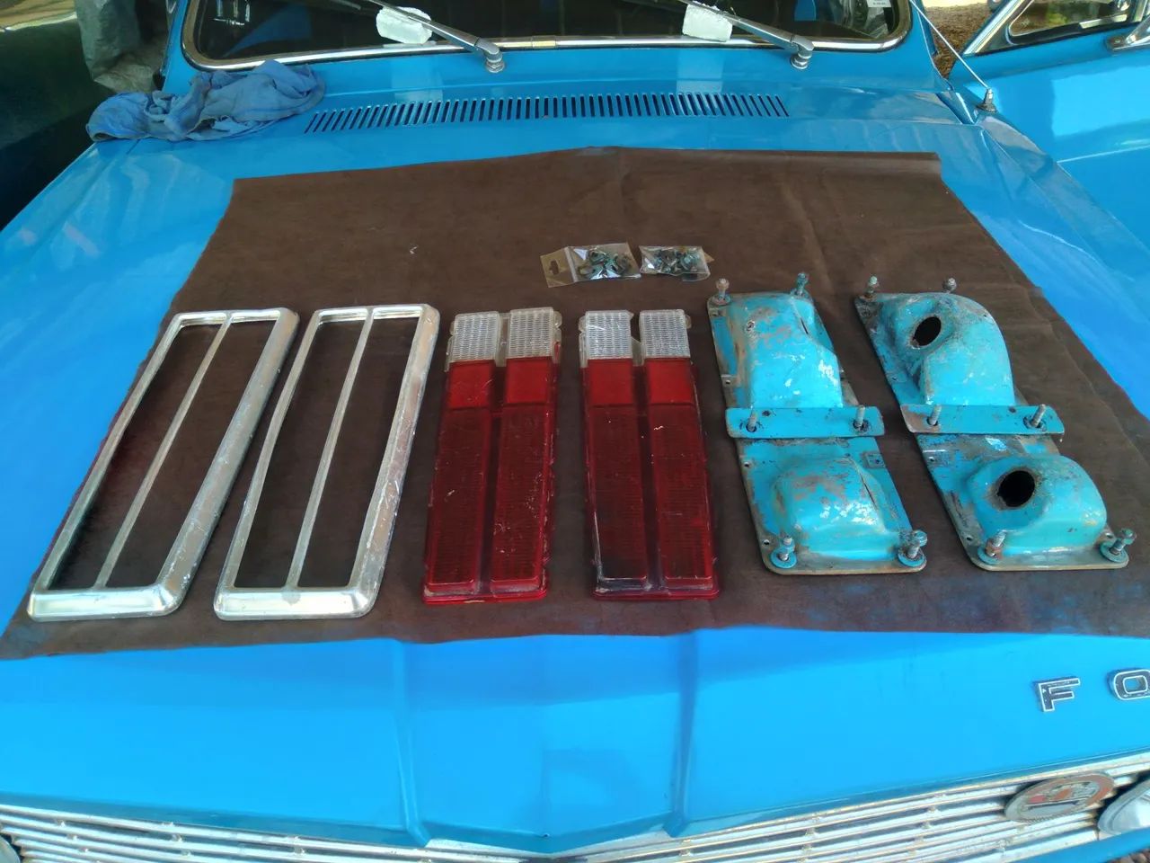 Lanternas traseiras -  Ford - Corcel I