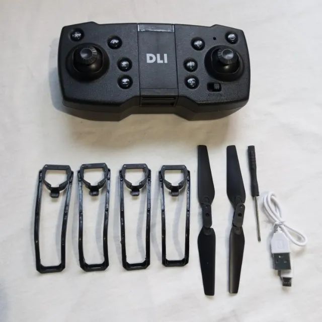 Drone v88 Com Câmera Dupla Full HD Foto Filma (Novo na Caixa) - Foto 4