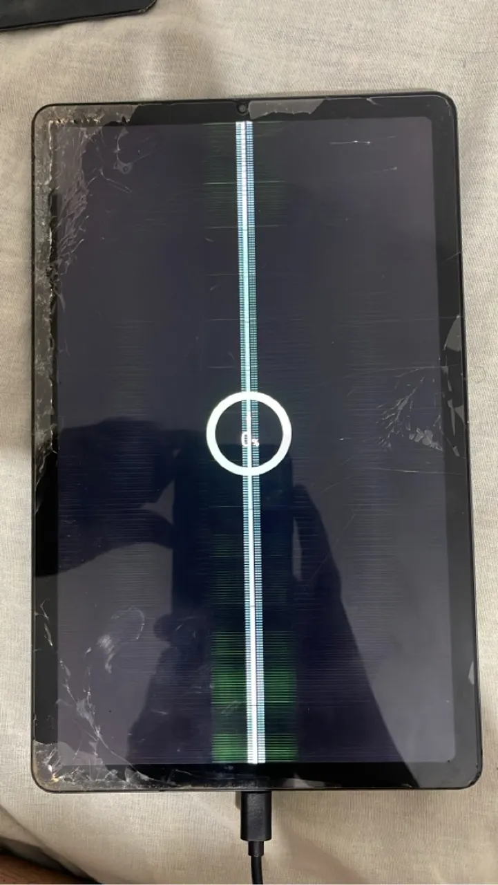 ? Tablet Samsung Galaxy Tab S6 Lite com Defeito no Display + S Pen e Caixa Original!