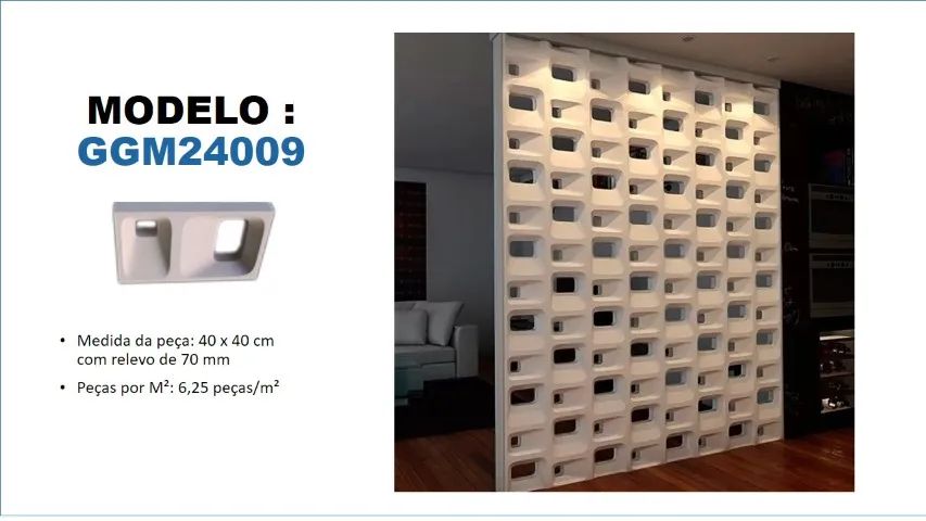 cobogó dupla face acabamento dos dois lados - Foto 6